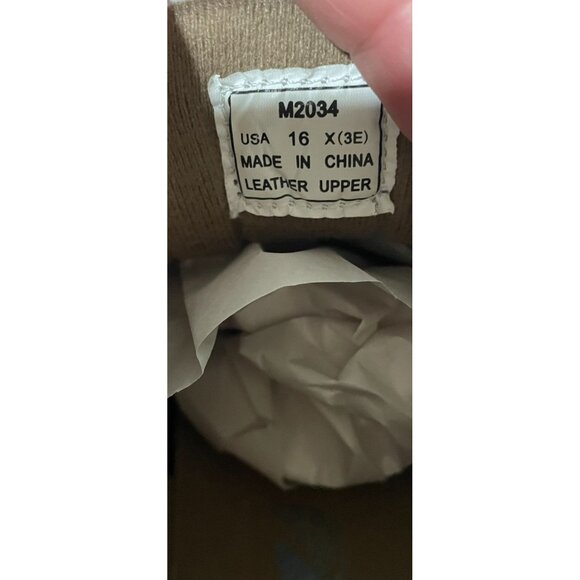 Propet Stability Walker Men's Athletic Shoes Size 16 X (3E) Leather Upper Tan & - Picture 12 of 16